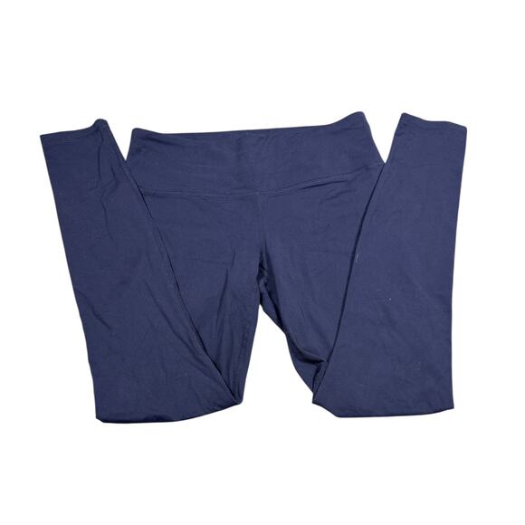 prAna Navy Blue High Waist Leggings Size Medium - Picture 2 of 6